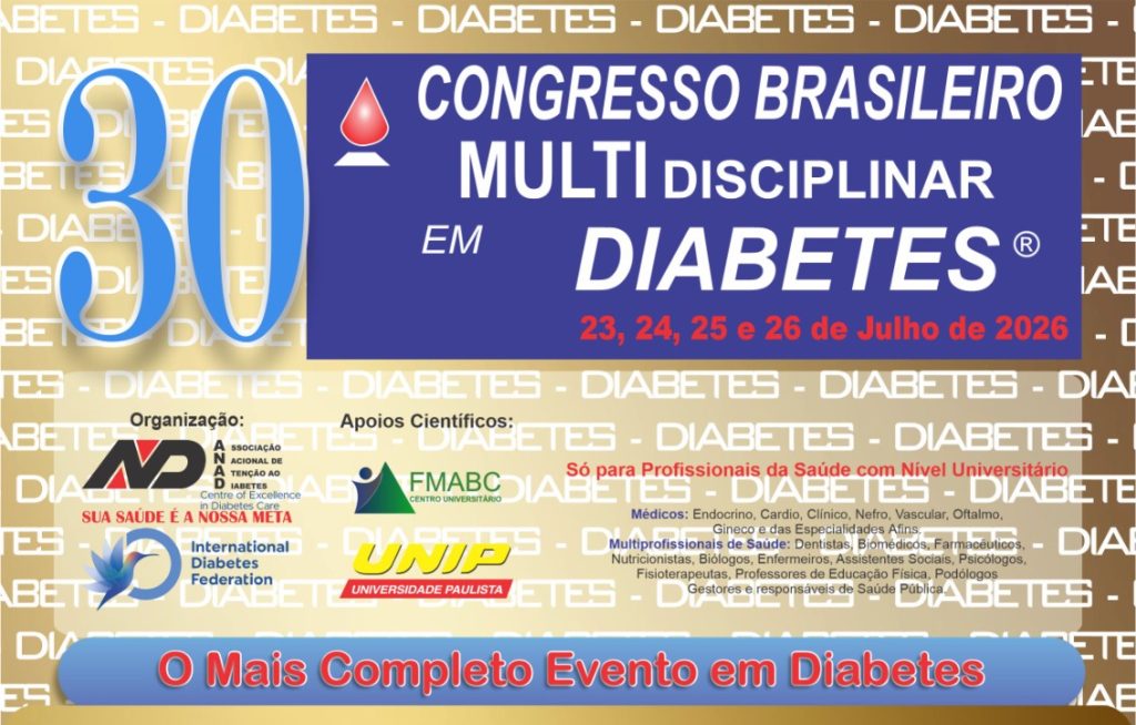 30º Congresso Brasileiro Multidisciplinar em Diabetes